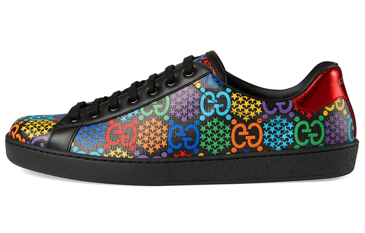 Gucci Ace Gg Supreme Low 'Psychedelic - Black'