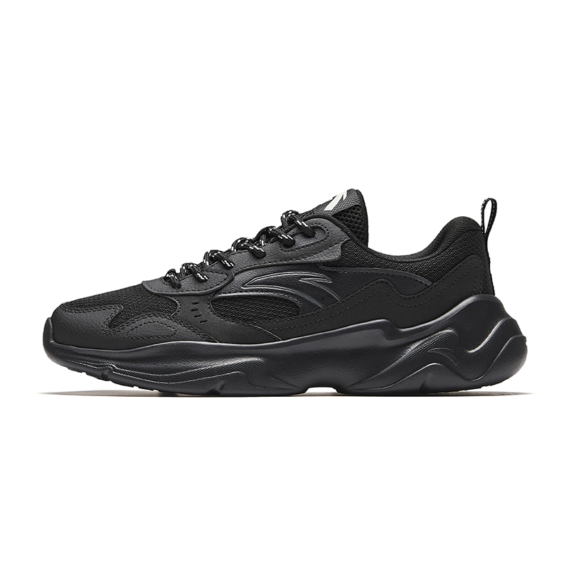 Anta Slip Resistant, Breathable, Lightweight Low Top Casual Shoes Women's Black