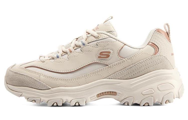 Skechers D'Lites 1.0 'White Pink' Women's