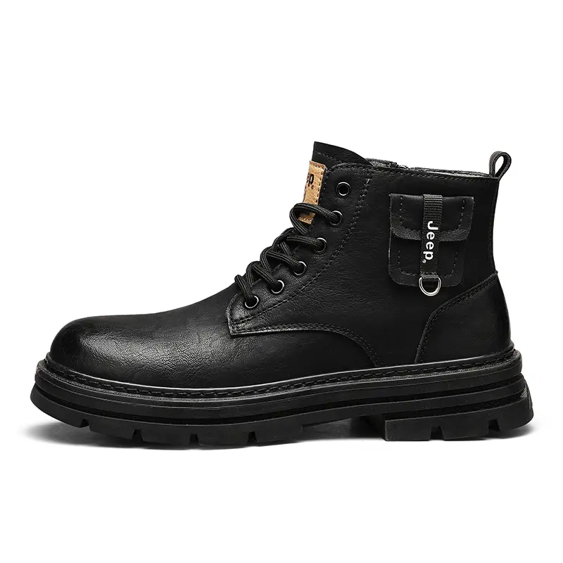 Jeep Short Martin Boot Men's Black