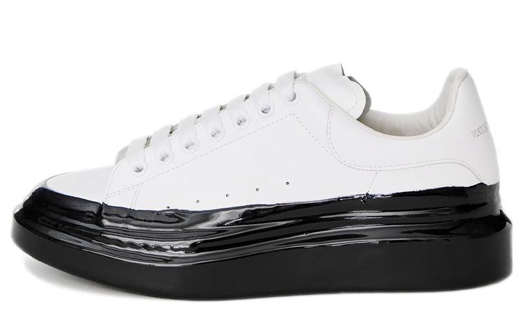 Alexander McQueen Oversized Sneakers 'White Black Sole'