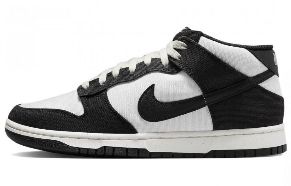 Nike Dunk Mid Canvas Panda