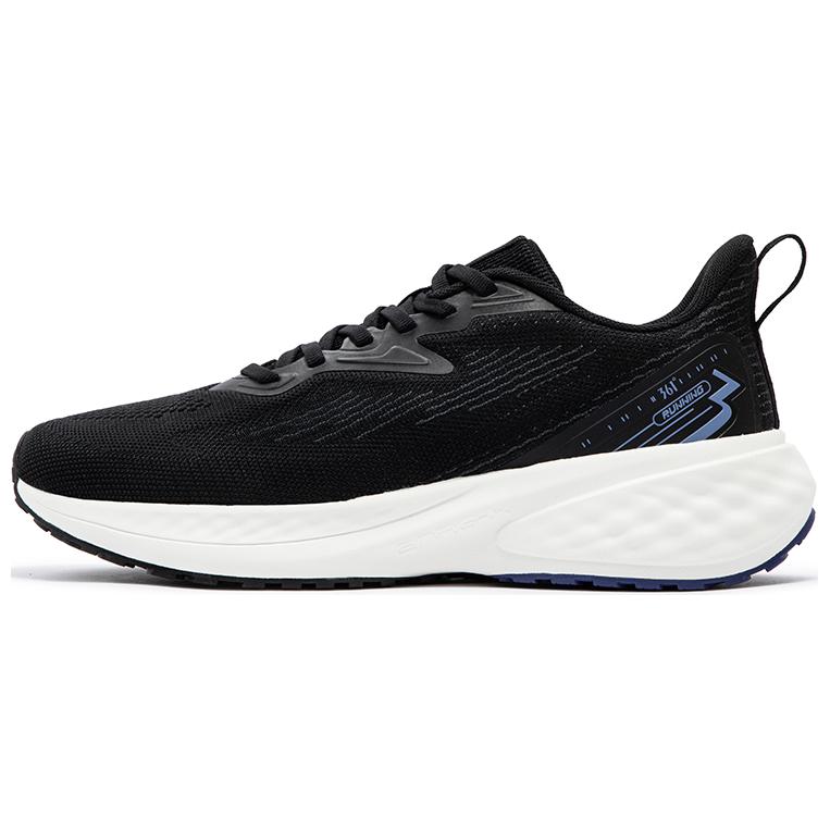 361° Slip Resistant, Abrasion Resistant, Breathable Low Top Casual Running Shoes Men's Black