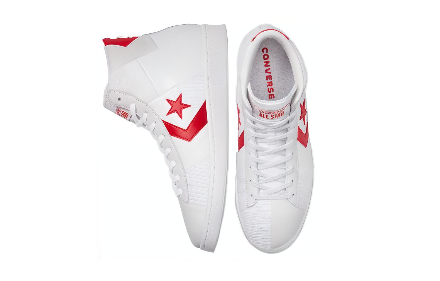 Converse Pro Leather High 'Summer Drip White University Red' купить в интернет-магазине Yoocart с быстрой доставкой по России.
