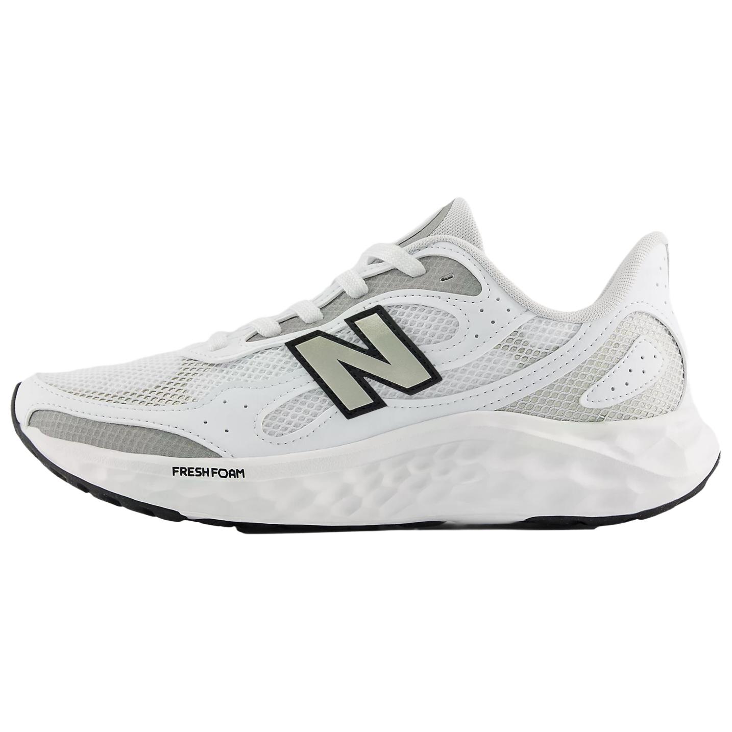 New Balance NB Fresh Foam Arishi V4 Breathable Support Running Shoes Unisex White Black