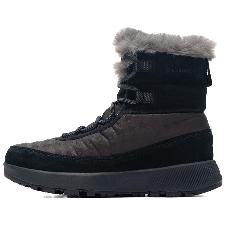 Columbia Sportswear Warm Wear-Resistant Slip-Resistant Short Snow Boots Women's Black