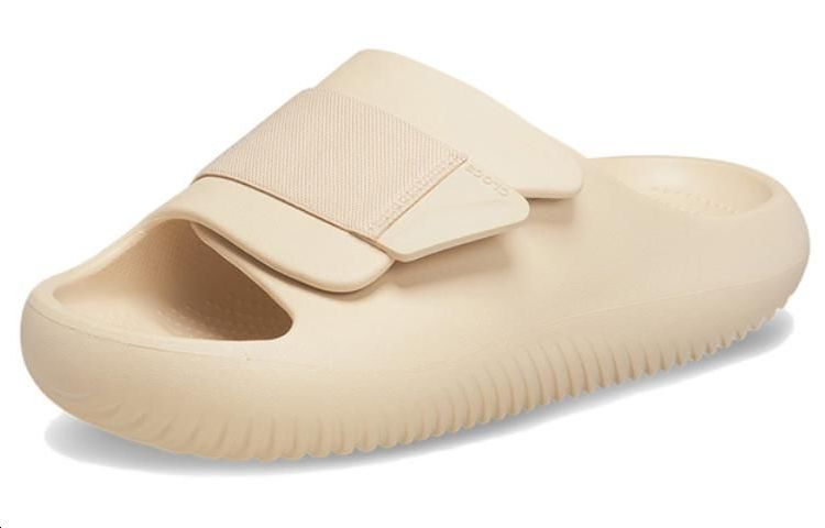 Crocs Mellow Luxe Recovery Slide 'Beige'