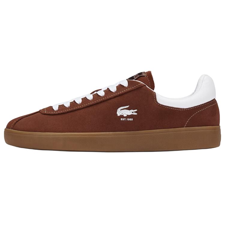 LACOSTE Low-Top Skateboard Shoes Men's Brown
