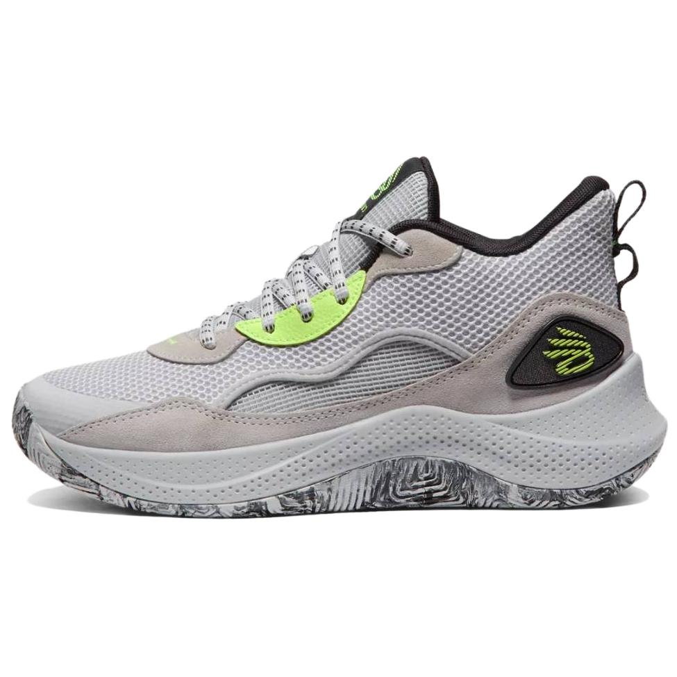 Under Armour Curry 3Z 24 Suede 'Halo Grey Black'