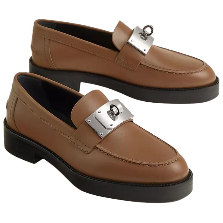 HERMES Loafers Women's Brown купить в интернет-магазине Yoocart с быстрой доставкой по России.
