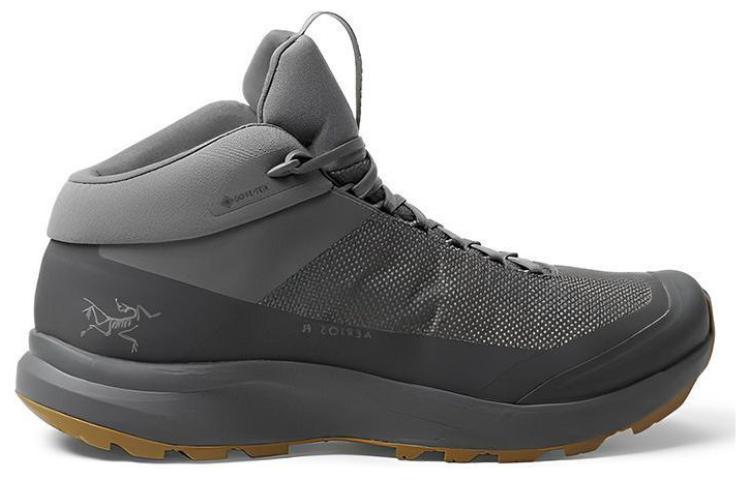 Arcteryx Aerios FL 2 Mid GTX Cushioned Slip Resistant Abrasion Resistant Mid Top Outdoor Shoes Unisex Gray