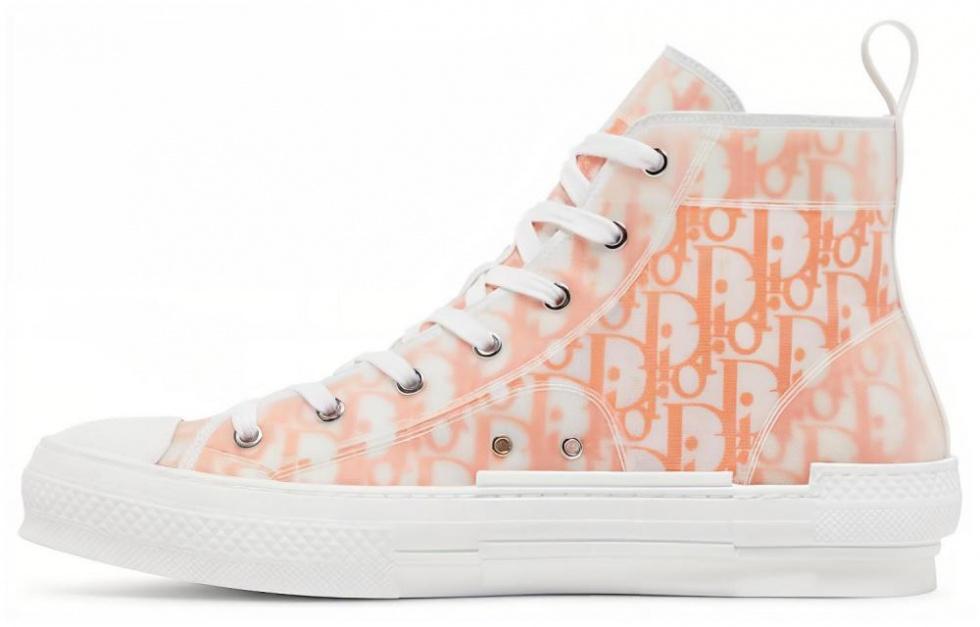 DIOR B23 High Orange Oblique Canvas
