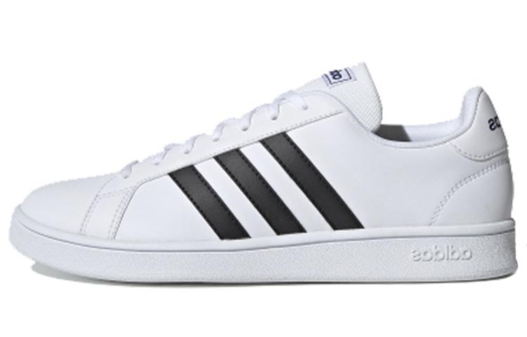 Adidas Grand Court Base Cloud White Core Black Dark Blue