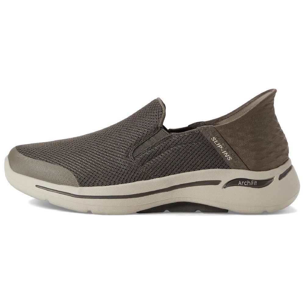 Skechers Go Walk Arch Fit Cushioning Low-Top Casual Shoes Men's Brown