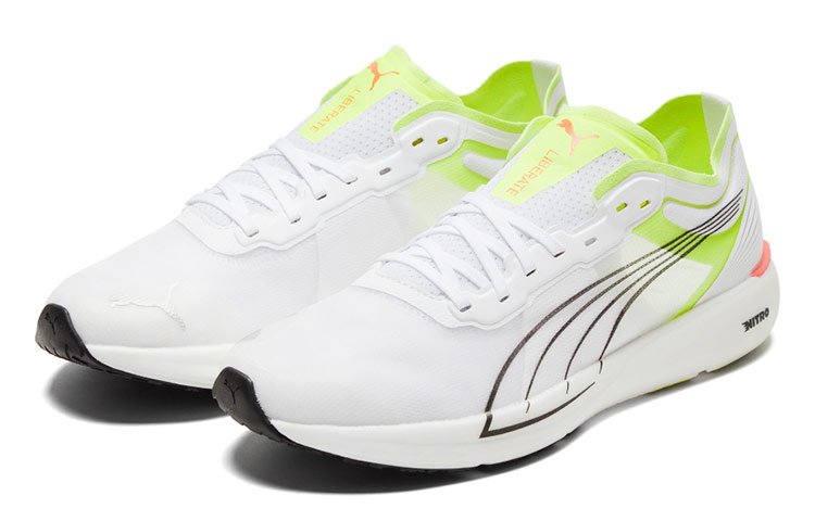 PUMA Liberate Nitro 'White Yellow Alert'
