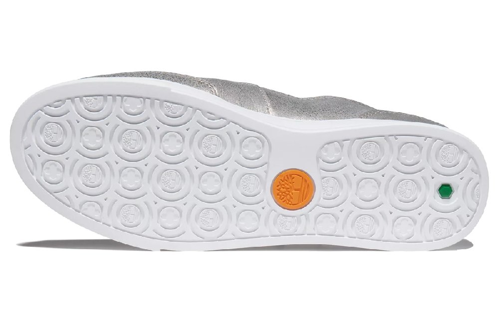 Timberland Women's Casual Shoes Women's Low-Top Silver Gray/White