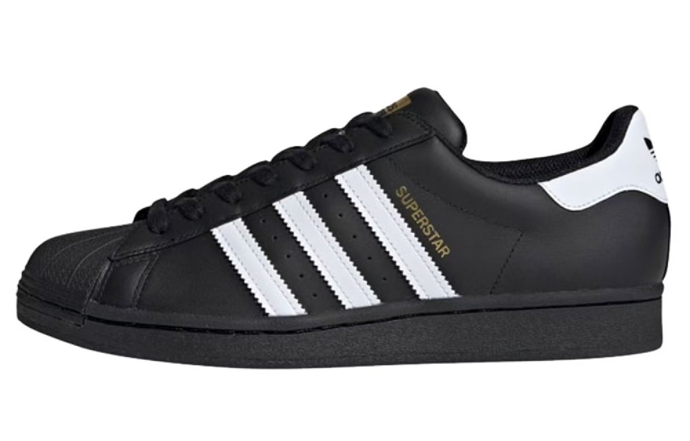 Adidas Originals SUPERSTAR Low Top Skateboard Shoes Unisex Black