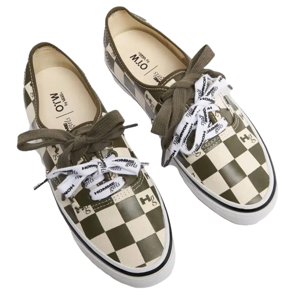 Authentic HommeGirls x Authentic Vans 44 'Military Green' купить в интернет-магазине Yoocart с быстрой доставкой по России.