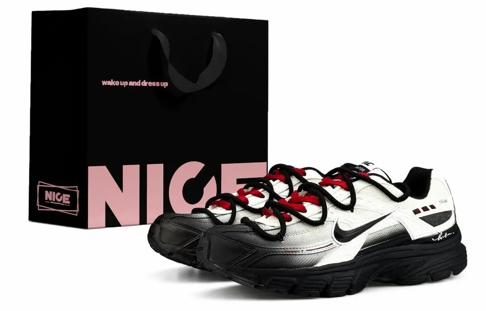 Nike Initiator Cushioning, Breathable, Supportive Low top Running Shoes Men's Black