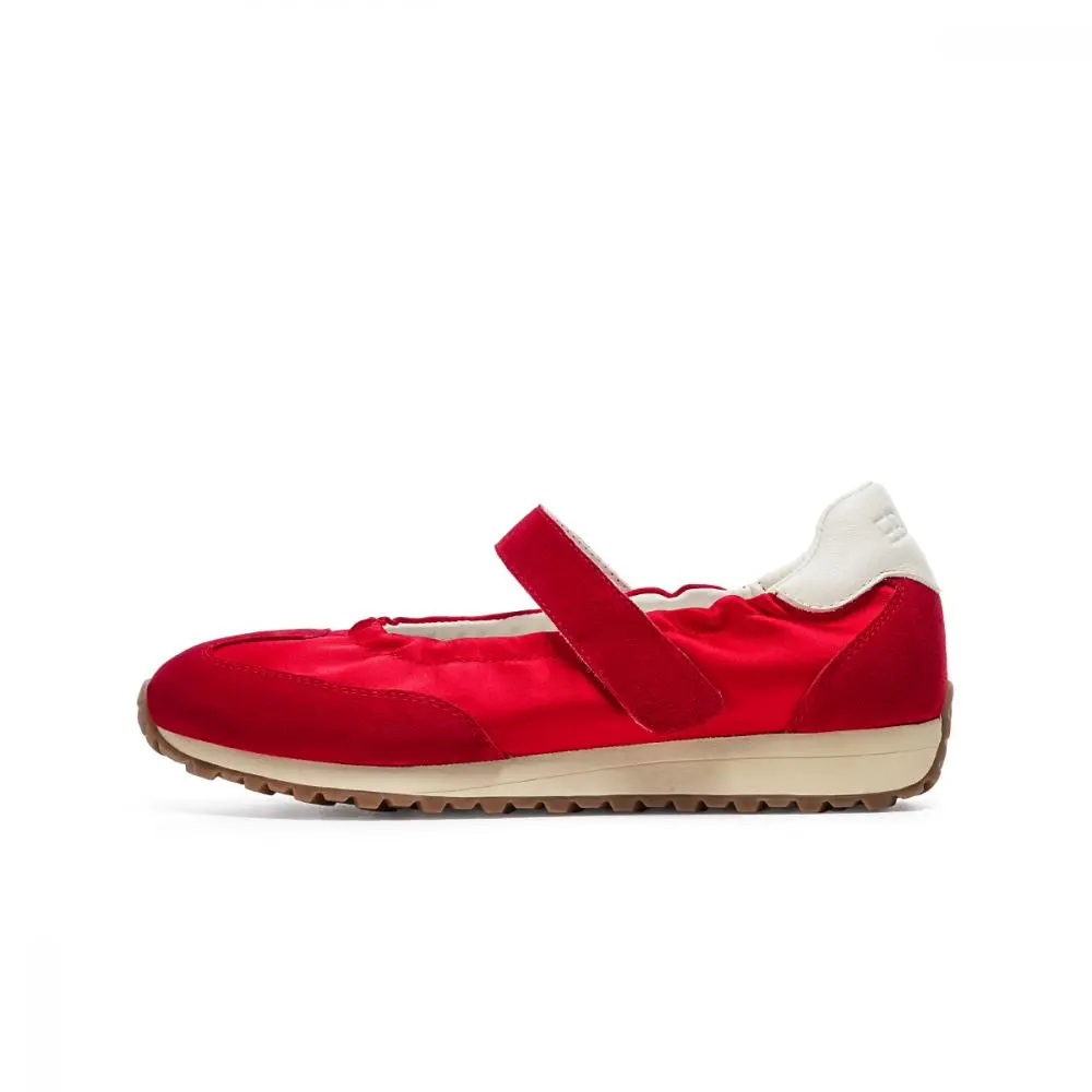 EBLAN Mary Jane Shoes Women's Red