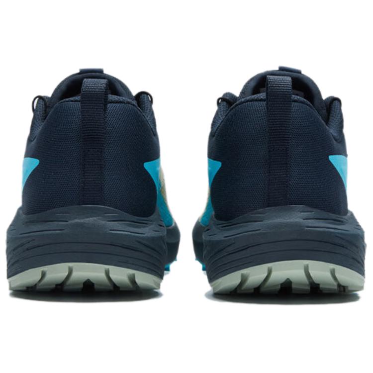 SALOMON Sense Ride 5 Abrasion Resistant Breathable Low Top Running Shoes Men's Beige Black Blue