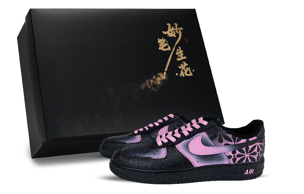 Nike Air Force 1 Skateboard Shoes Unisex Low-Top Pink