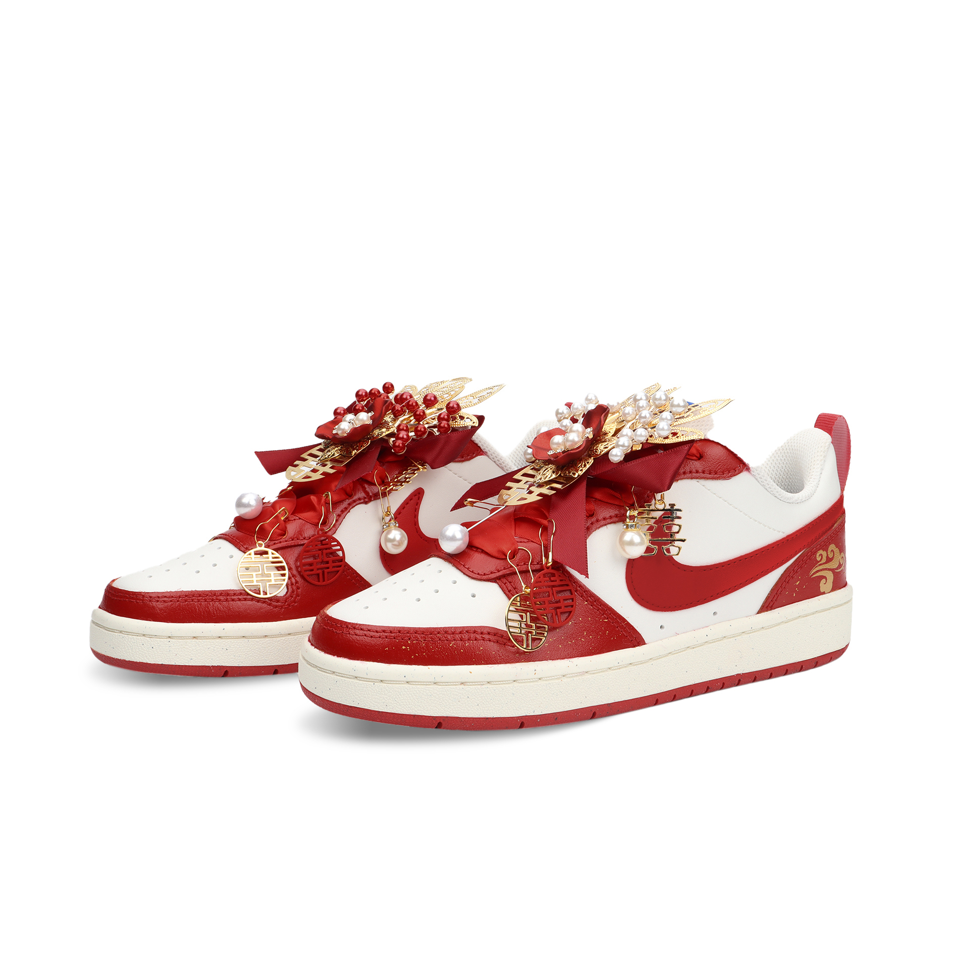 Nike Court Borough GS Blissful Union Abrasion Resistant Low top Skateboard Shoes Women's Red купить в интернет-магазине Yoocart с быстрой доставкой по России.
