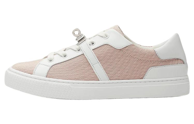 HERMES Skateboard Shoes Women's Low-Top White Pink