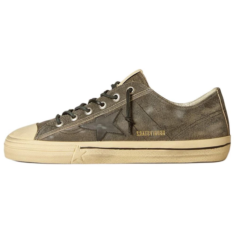 Golden Goose V Star Low Top Skateboard Shoes Men's Black