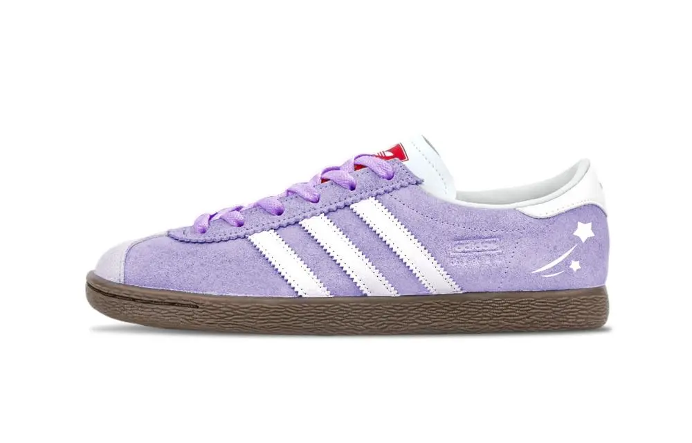 Adidas Originals Stadt StellaLou Abrasion Resistant Low top German Army Trainers Unisex Purple White
