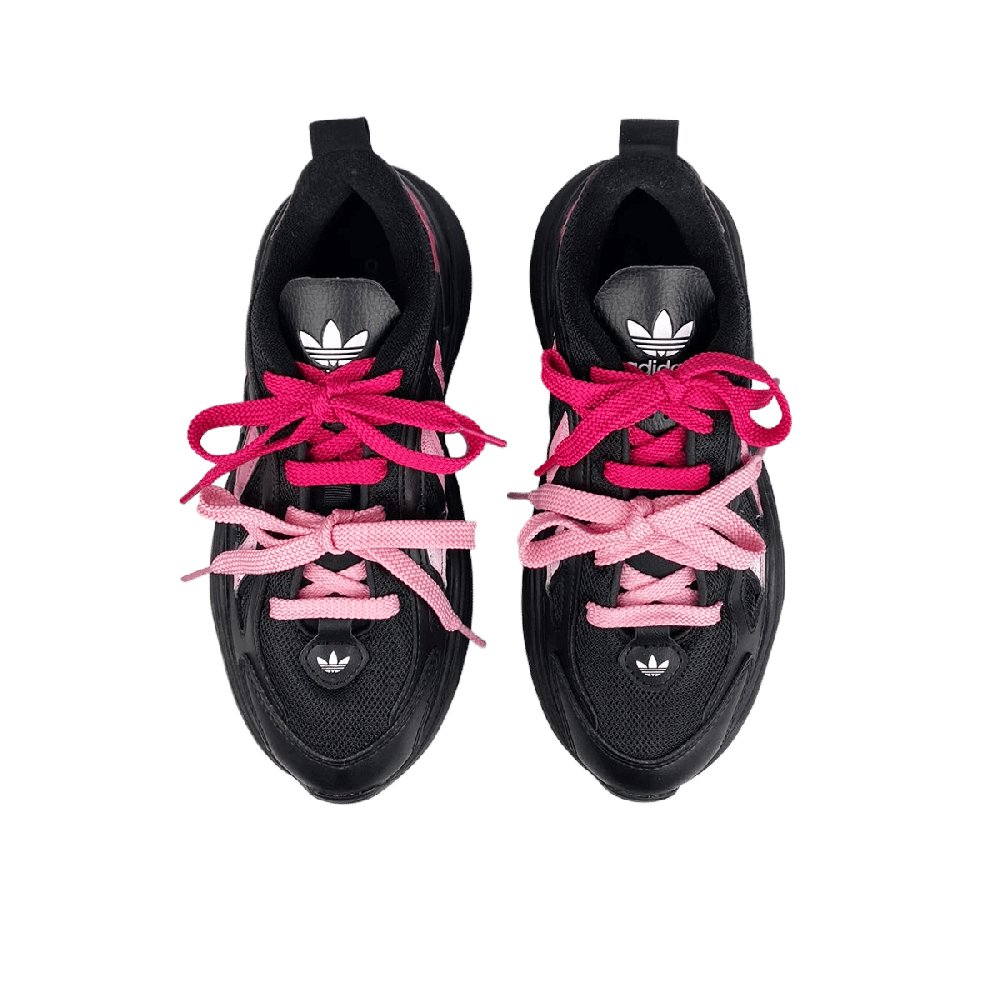 Adidas Originals OZGAIA Slip-Resistant Low-Top Casual Shoes Women's Black Pink