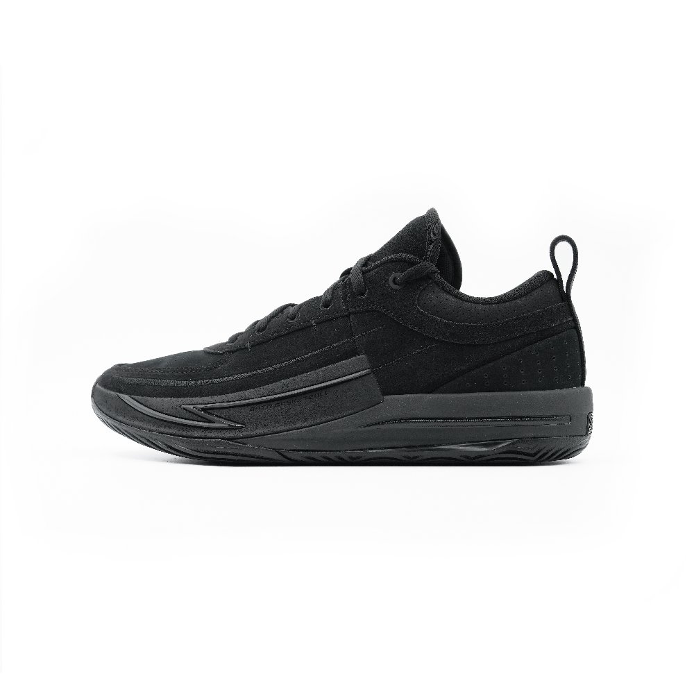 Anta Cushioning Wear-Resistant Low-Top Basketball Shoes Men's Basic Black