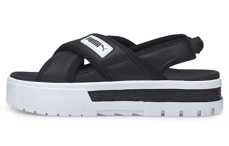 PUMA Mayze Sandal 'Black White' Women's