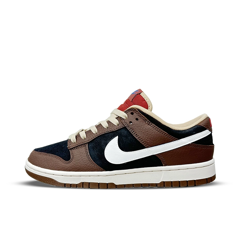 Nike Dunk Low Skateboard Shoes Men's Mocha Brown Black