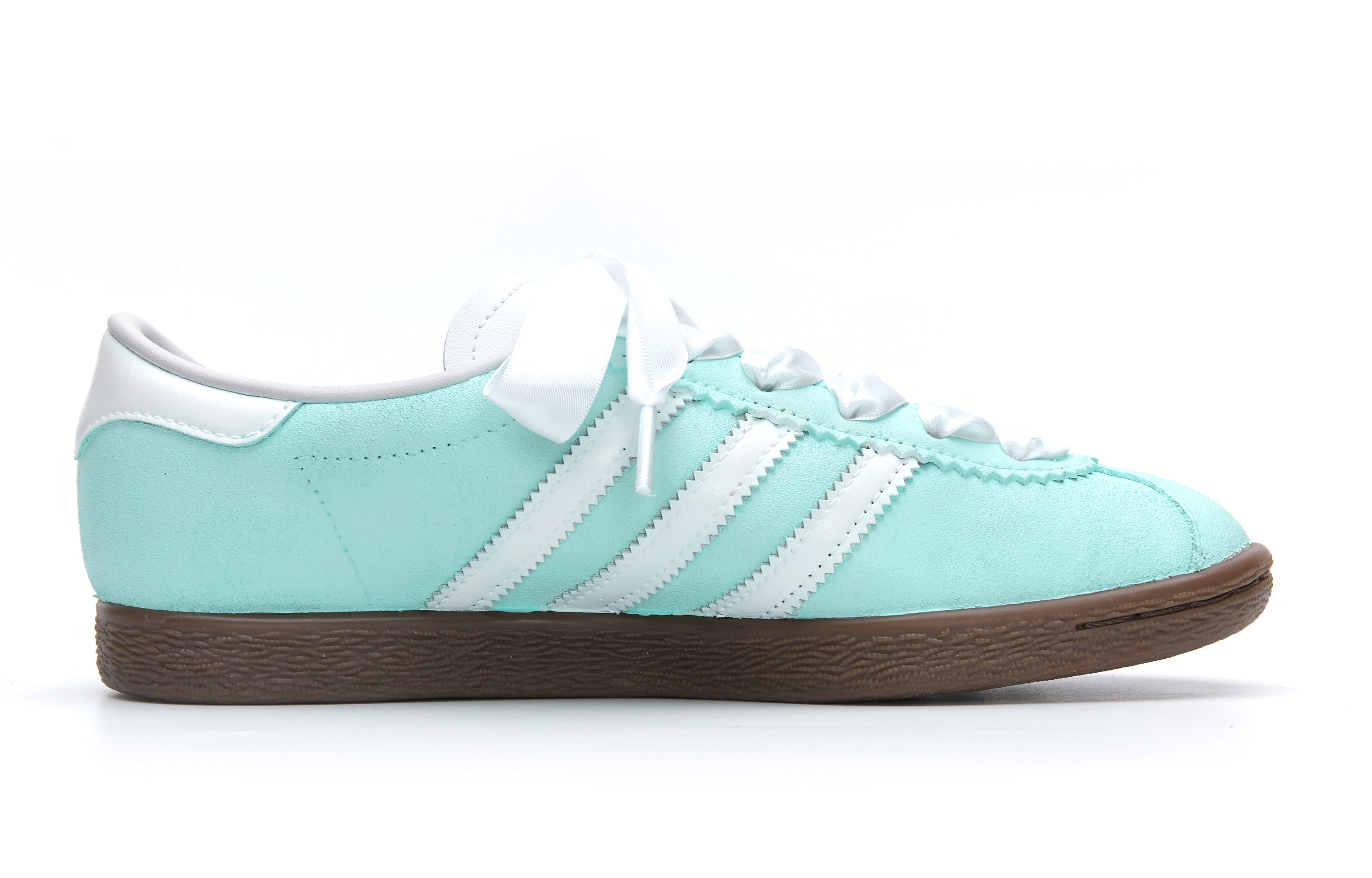Adidas Originals Stadt Mint Smiley Wear resistant And Lightweight Low top German Army Trainers Unisex Green White