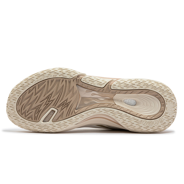 361° Cushioning Anti-Slip And Wear-Resistant Low-Top Basketball Shoes Men's White Gold
