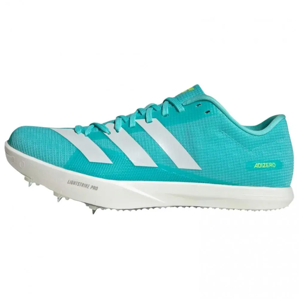 Adidas Adizero LJ Abrasion Resistant Low Top Running Shoes Unisex Green White