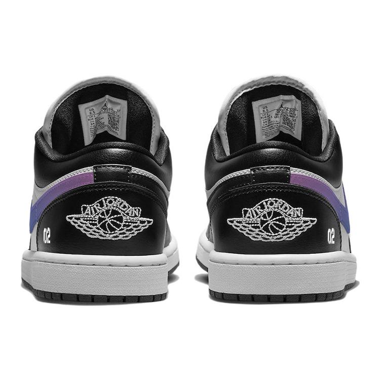 Jordan Air Jordan 1 Wear-Resistant Slip-Resistant Low-Top Vintage Basketball Shoes Women's Black White купить в интернет-магазине Yoocart с быстрой доставкой по России.