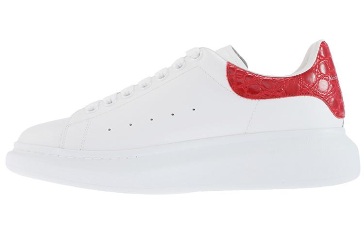 Alexander McQueen Oversized Sneaker 'White Red Crocodile'