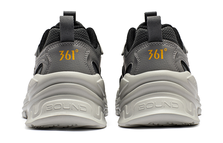 361° Overhill Rebound Low Top Running Shoes Men's Smoke Gray