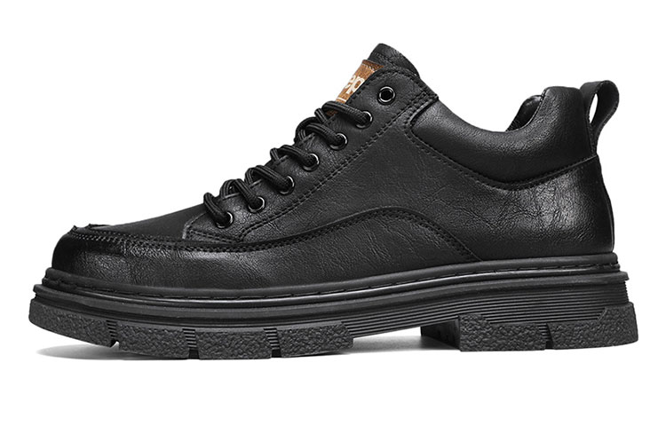 Jeep Abrasion Resistant Low Top Casual Shoes Men's Black
