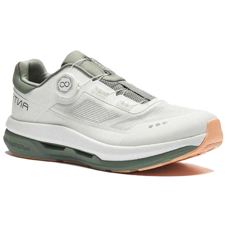 Anta Ten Thousand Miles Cushioning, Wear Resistant Low Top Training Shoes Men's White Green купить в интернет-магазине Yoocart с быстрой доставкой по России.