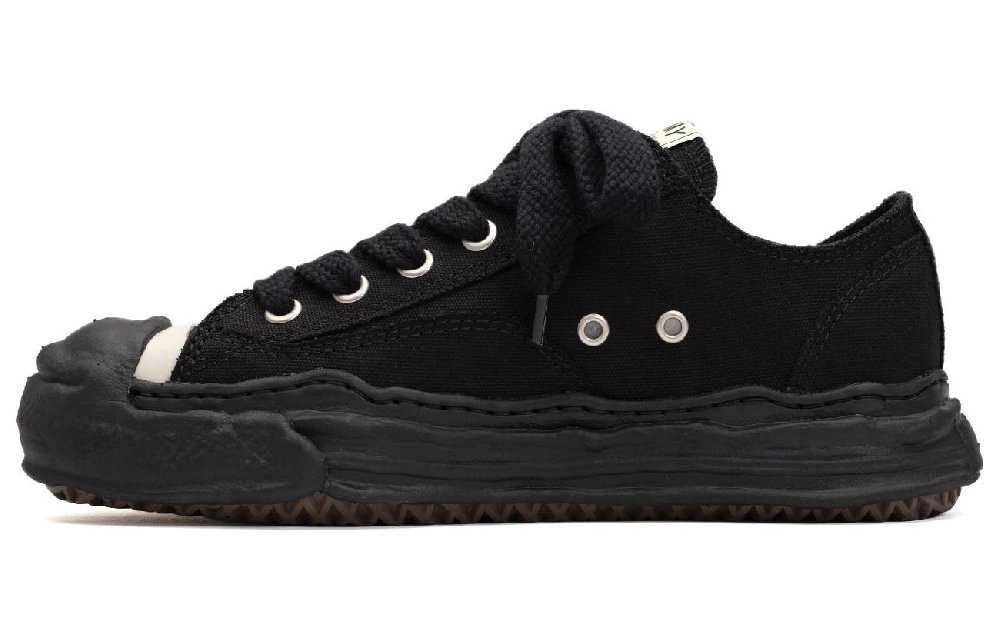 Maison MIHARA YASUHIRO Hank OG Sole Canvas Low Black