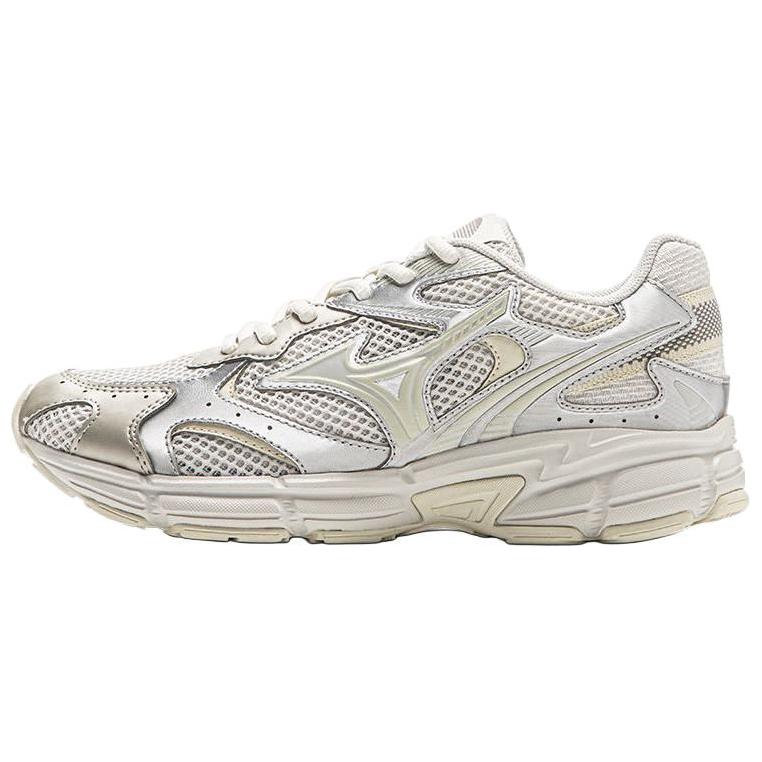 Mizuno Speed 2K Anti-Slip Wear-Resistant Low-Top Casual Running Shoes Unisex Ecru Silver купить в интернет-магазине Yoocart с быстрой доставкой по России.