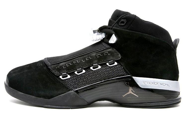 JORDAN 17 Retro Black Silver Cdp 2008