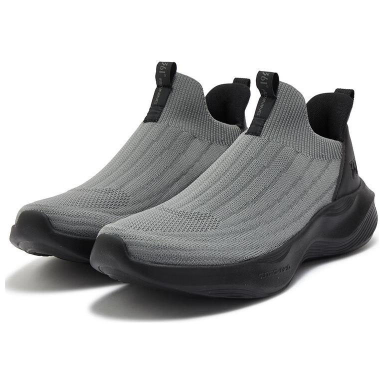 361° Anti-Slip Wear-Resistant Low-Top Casual Running Shoes Men's Gray Black купить в интернет-магазине Yoocart с быстрой доставкой по России.