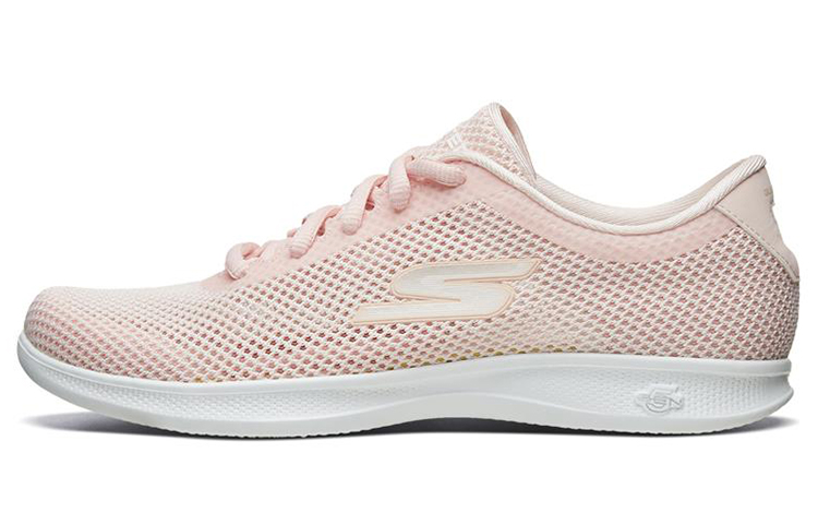 Skechers Go Step Lite Ultrasock Low top Casual Shoes Women's Light Pink