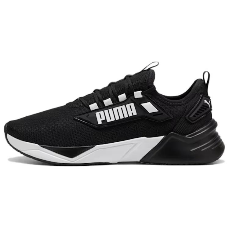 PUMA Retaliate Anti-Slip Wear-Resistant Low-Top Casual Running Shoes Unisex Black