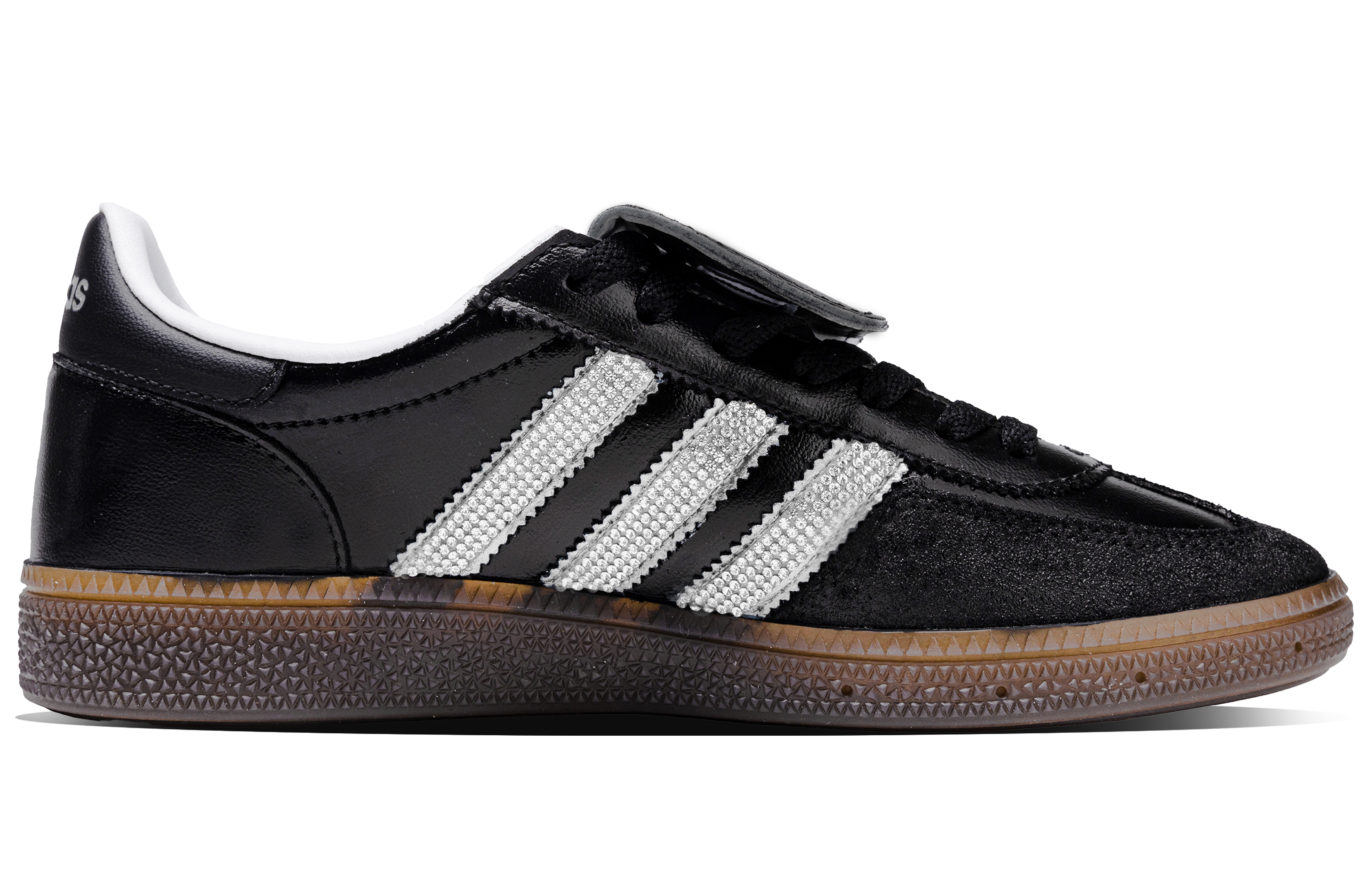 Adidas Originals HANDBALL SPEZIAL Black Diamond Low Top Skateboard Shoes Men's Black Silver купить в интернет-магазине Yoocart с быстрой доставкой по России.