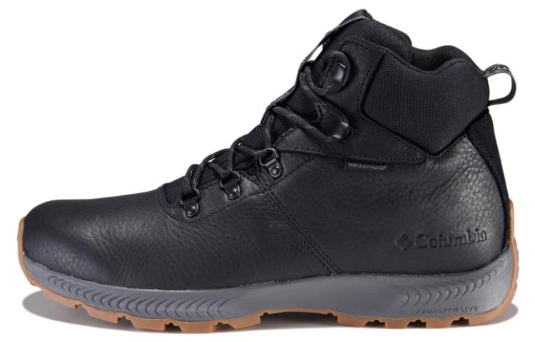 Columbia Water-Resistant Mid-Top Outdoor Shoes Men's Black